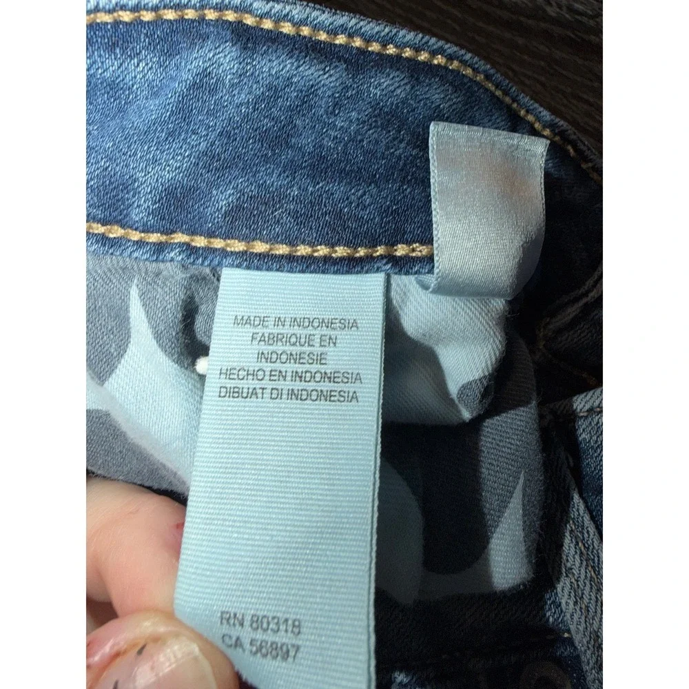 LUCKY BRAND Hayden Skinny Jeans 8/29‎ Light Wash Stretch Denim Womens